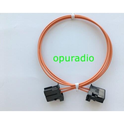 Free shipping MOST Optical Fiber Cable Connectors Male To Male For Audi BMW mercedes etc. 120CM New Original 5pcs/lot