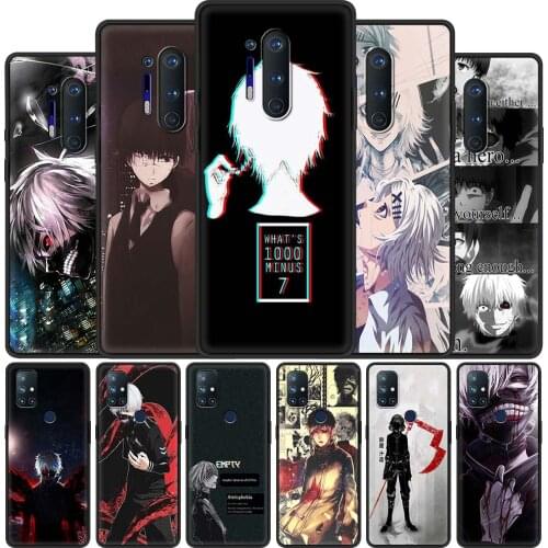 For OnePlus 8 Nord 7Pro Case For One Plus Z N10 5G 8T 7 Pro n100 7T 6T Full Protection Soft Phone Cover Anime Tokyo Ghouls Shell