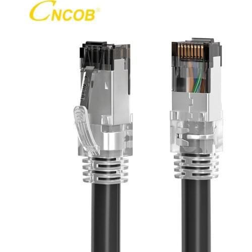 Cat 8 Ethernet Cable RJ 45 Networking Cables 40Gbps 2000Mhz Cat8 Lan Wire 1M 2M 3M 5M 8M 10M 15M 20M Twisted Pairs Patch Cord