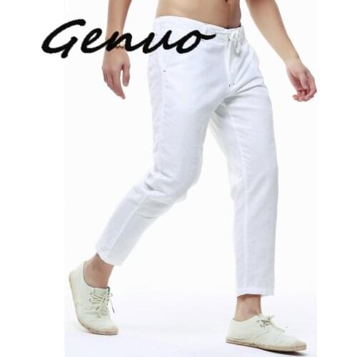 Мужские летние брюки Genuo China At AliExpress
