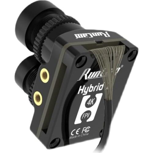 RunCam Hybrid True 145° Wide Angle 4K HD & FPV Camera High-quality 7 Layers of Glass Lens For FPV