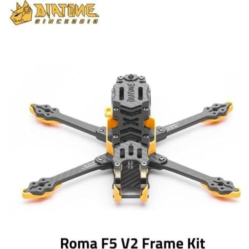 DIATONE Roma F5 V2 Analog 218mm Digital 226mm T300 3K Carbon Fiber Frame Kits for RC FPV Racing Freestyle Drones DIY Parts