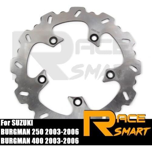 Motorcycle CNC Front Brake Disks Discs Stainless Steel Brake Rotor For SUZUKI BURGMAN 250 400 2003 2004 2005 2006 BURGMAN-250