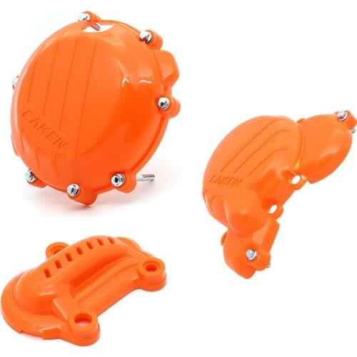 Clutch Guard Water Pump Cover Ignition Protector For KTM 250 300 SXXC 2019-2021 250 300 EXC TPIXC-W XC-W TPI 2020-2021