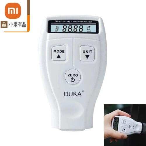 Duka Home Car Paint Tester Coating Thickness Gauge Car Paint Film Thickness Gauge LCD Display Measuring Tool for youpinYoupin