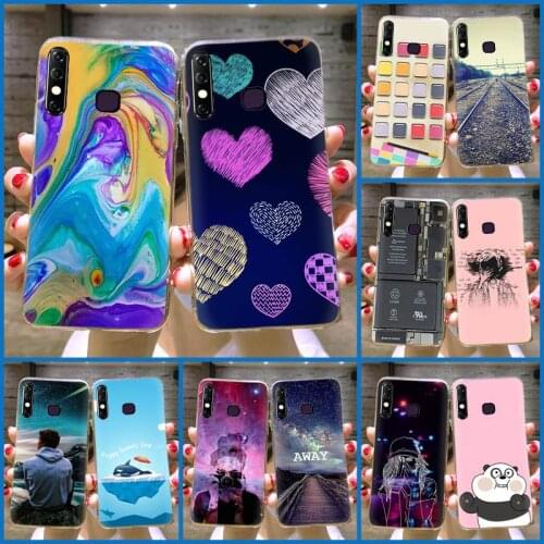 Durable For Boy Phone Case For Tecno Camon 12/Spark 4 Shockproof Soft Anime Dirt-resistant