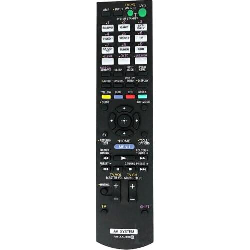 Replace RM-AAU106 For Sony Audio System Remote Control STR-DH720 STR-DH730 STR-DH830 TDM-iP30 AV System