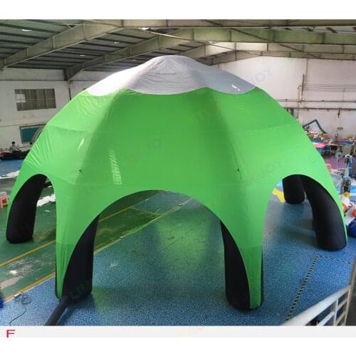 Giant Inflatable tent marquee tents inflatable Dome Camping Tents 8 legs Inflatable Spider tents