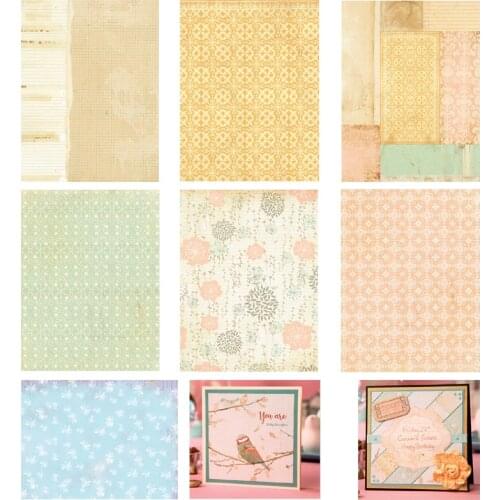 14 sheets 15x20cm Single-side Decorative Scrapbooking DIY handmade Craft paper PP05 Vintage