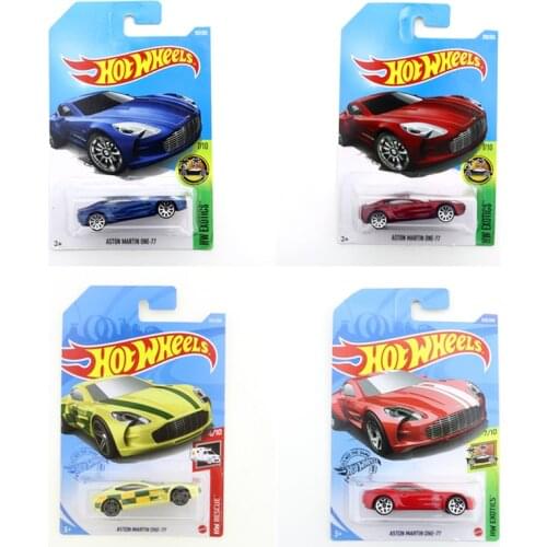 2017 Hot Wheels ASTON MARTIN ONE-77 Mini Alloy Coupe 1/64 Metal Diecast Model Car Kids Toys Gift