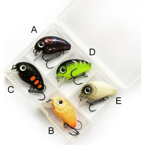 3cm 2.05g Mini Wobbler Fishing Floating Crankbaits For Pike/Trolling Rattling Baits Set Perch Fishing Lure Artificial Hard