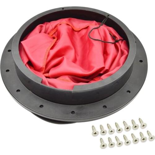 9inch Kayak Durable Marine Deck Plate ABS Easy Install Bag Red Hatch Cover Accessories With Screws Boat Round Boat Accessories