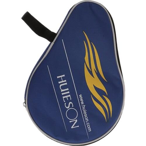 Pong Table Tennis Racket Case Cover Bag Can Hold 1 Paddle And 3 Balls