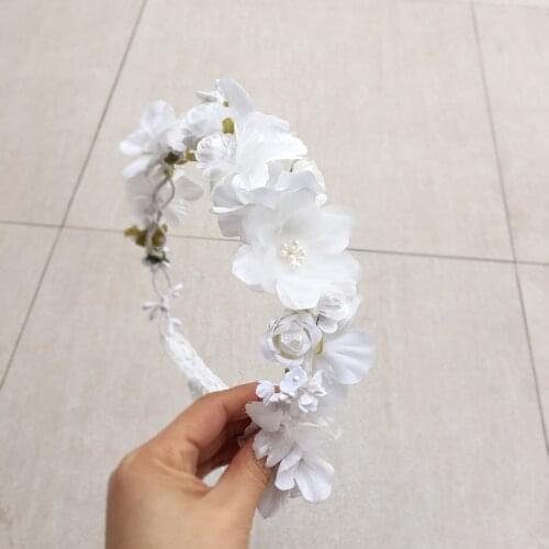 First Communion Flower Floral Crown