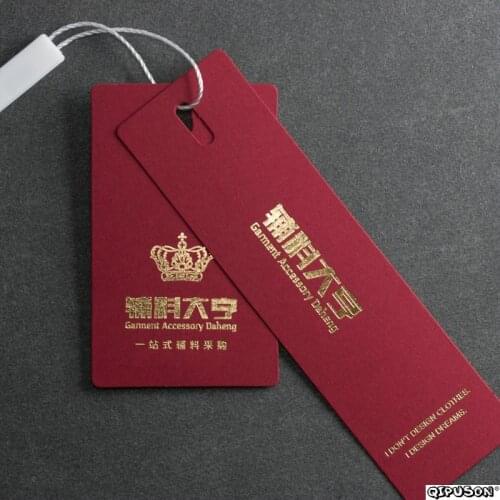 DH19076 custom Garment tags/hangtag/Clothing Labels/Sticker/Packing/Jewellery Tags/Business Cards/paper tags/tag