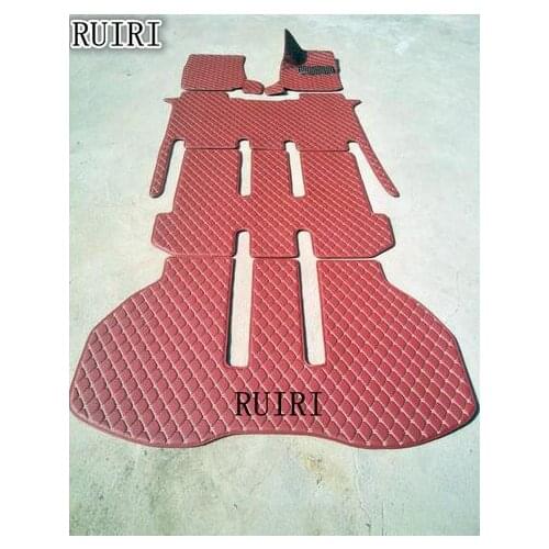 Good quality mats! Full set car floor mats + trunk mat for Right Hand Drive Toyota Vellfire 2020-2002 waterproof durable carpets