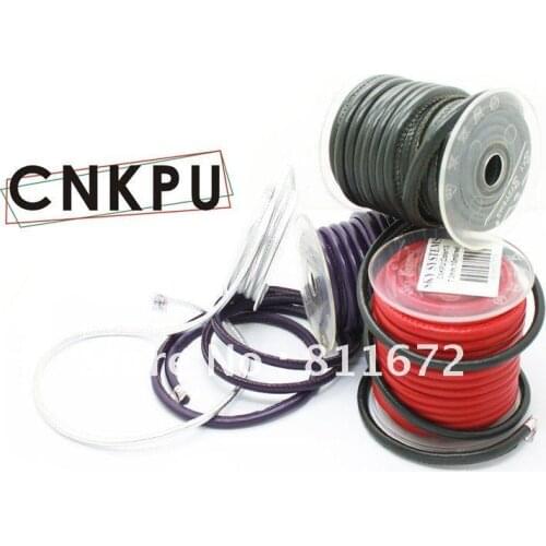 Artificial Leather CNKPU 6.0mm 15m/reel Jewellery andClothing Accessories PU cords wholesale hot fashion style