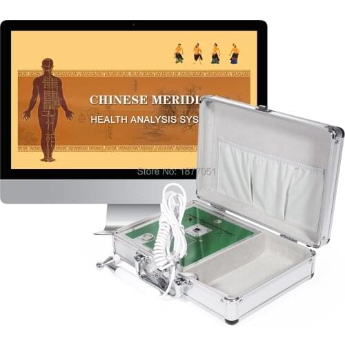 Chinese Meridian Health Analysis System Bio Meridian Pulse Analysis Diagnostic Therapy Machine