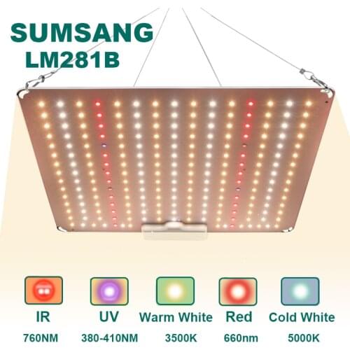 Indoor 600W LED Grow Light Quantum Board LM281B Cultivation led with UV IR Greenhouse Phytolamp for hydroponics Plants Seedling