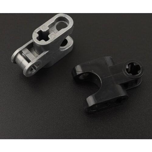 10PCS 93571 Axle Connector 2x3 with Ball Socket,Open Lower Holes Building Block Accessories Parts MOC Education Toys Bricks