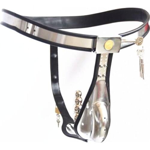 Hot male chastity belt panties with anal plug bdsm bondage cbt cock cage stainless steel chastity device sex toys for men s&m
