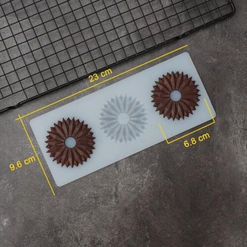 Hot DIY 3D Ice Flower Shape Silicone Mold Cake Decorating Tools Cupcake Chocolate Mould Decor Muffin Pan Baking Stencil