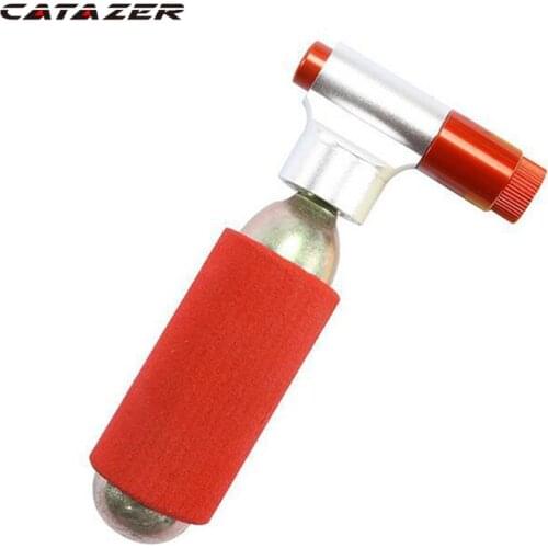 Mini Carbon Dioxide Charging Pump Without Gas Cylinder Emergency Portable Pump Bicycle Pump Bicycle Accessories