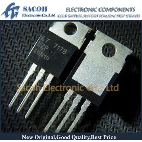 Free Shipping 10Pcs LZP40N10 SSS40N10 40N10 TO-220/TO-220F 40A 100V Low Voltage MOSFET Transistor