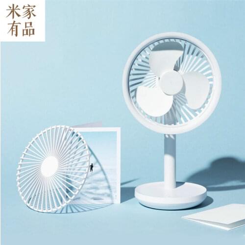 Xiaomi SOLOVE Desktop Fan 60 Degree Shaking Head Height Wind Speed Adjustable 4000mAh Type-C Chargeable Light Portable Handheld