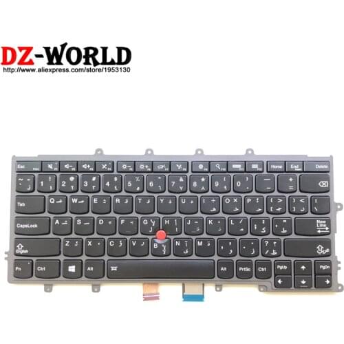 New Original for Lenovo Thinkpad X230S X240 X240S X250 X260 Arabic Backlit Keyboard Backlight Teclado 04X0220 0C44025 04X0182