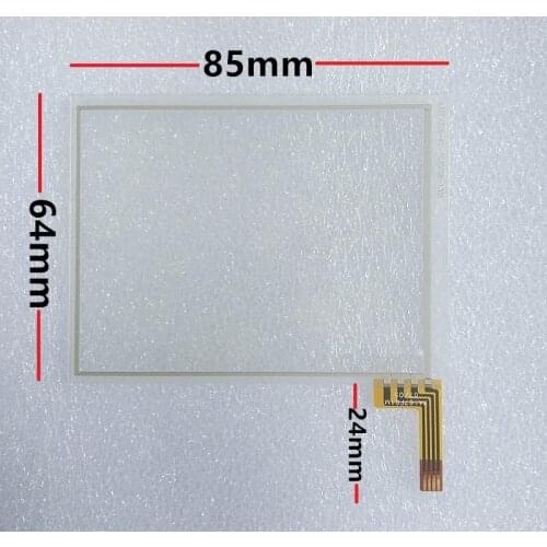The new 3.5-inch resistive touch screen is suitable for reading machine learning machine GPS touch screen 85*64mm