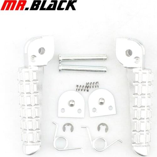 Motorcycle Front and rear Footrest Foot Pegs For Ducati Monster 696 796 2009-2014 2010 2011 2012