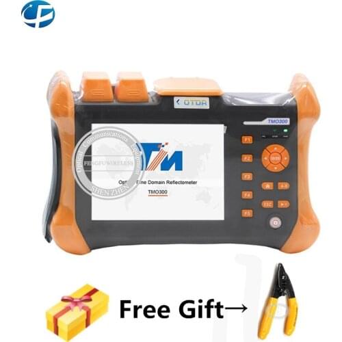 Handheld OTDR TMO-300-SM-A OTDR 1310/1550nm 28/26dB,Integrated VFL, Touch Screen Optical Time Domain Reflectometer VFL