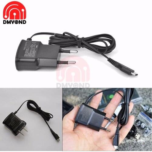 AC 5V 0.7A Qc 3.0 Micro USB EU Plug Home Wall Charger Cable Wire Adapter Charger Power Supply Home Travel Use for Mobile Phone