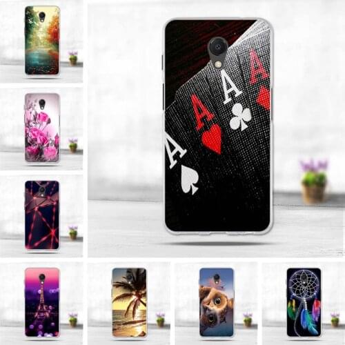 5.7" FOR Meizu M6S Case Silicone Cover FOR Meiblue 6s Soft TPU Back Protector FOR Meilan 6s Painting Phone Fundas for Meizu M6s