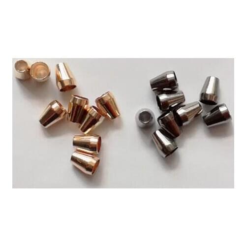 20pcs Bell Stopper Without Lid 5mm Cord Lock Toggle Manufacturer Drawstring bags clothes button/cord ends