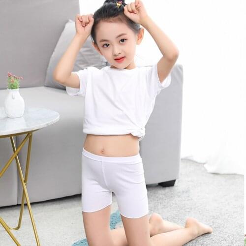 3Pcs/lot Girls Safety Pants Clothes Baby Shorts 3 to 11Y Kids Pants Girl Solid Boxer Panties Underwear Children Security Pants
