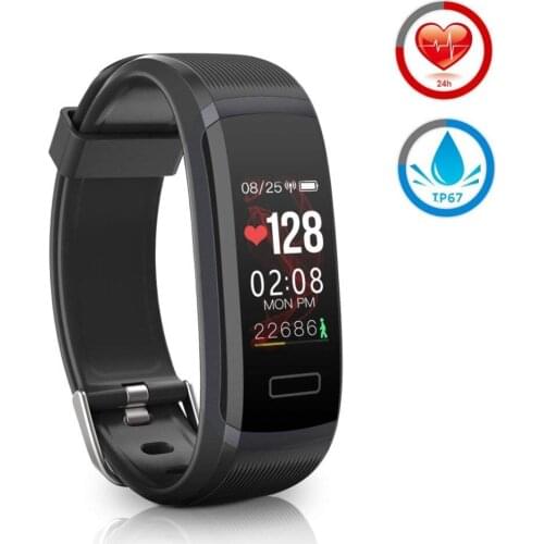 Smart Fitness Wristband Bluetooth Bracelet Waterproof IP67 Electronic Wrist Band Sleep Quality Tracker Heart Rate Monitor