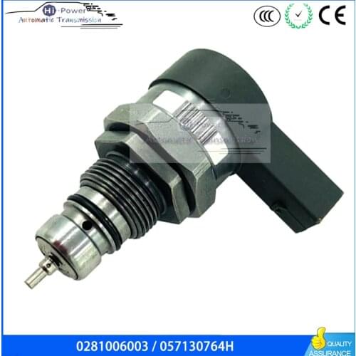 Genuine 0281006003 Diesel Fuel Pressure Regulator Sensor for VW T5 Audi A3 A4 A5 A6 Q5 2.0 3.0 TDI 057130764H