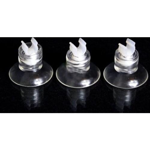 10Pcs/set Aquarium Suction Cup Air Tube Holder Sucker for Fish Tank Air Line Oxygen Tube Hose Pump Suction Cups for Aquarium