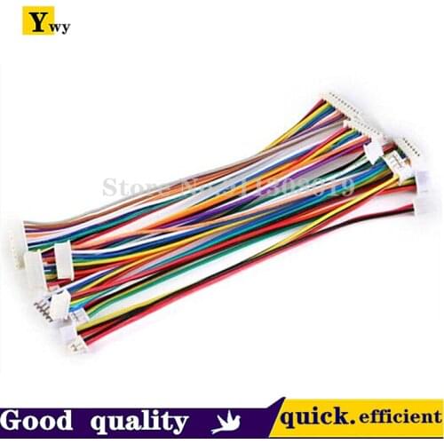 5PCS SH1.0mm Wire Cable Connector DIY SH1.0 JST 2/3/4/5/6/7/8 Pin Electronic Line Single/Double Connect Terminal Plug 28AWG 10CM