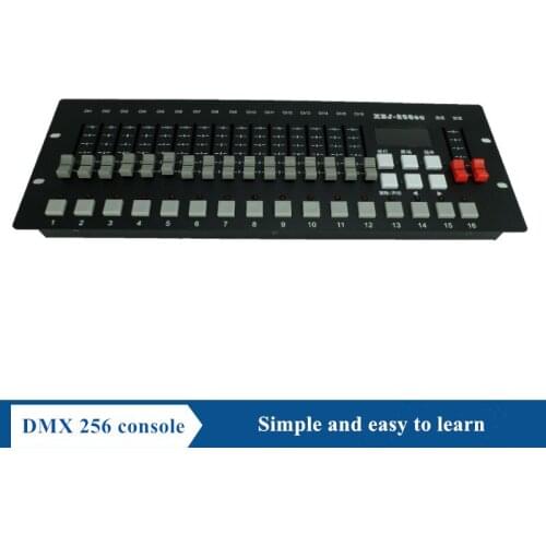 DMX 512 256 controller stage light DMX 512 console 256 channel dj lighting console for professional lighting of party disco ball