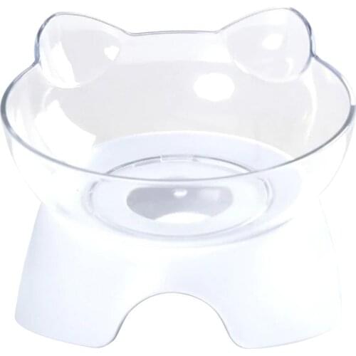Protection Cervical Spine Cat Double Bowl Cat Bowl With Stand Pet Feeding Cat Water Bowl For Cats Food Pet For Feeder Supplies