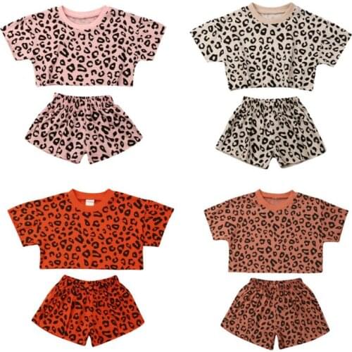 Boutique Girl Clothes 2019 Newborn Toddler Baby Girl Crop Tops +Short Pants Outfits Clothes Summer