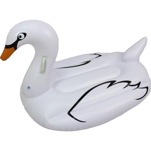Giant Inflatable Luxurious Swan Unicorn Pool Float Summer Beach Floaties Swimming Ring Pool Party Lounge Raft Toys Adults & Kids