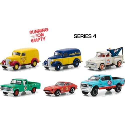 GreenLight 1:64 Run ning on Empty Series 4 boutique alloy car toys for children kids toys Model gift original box