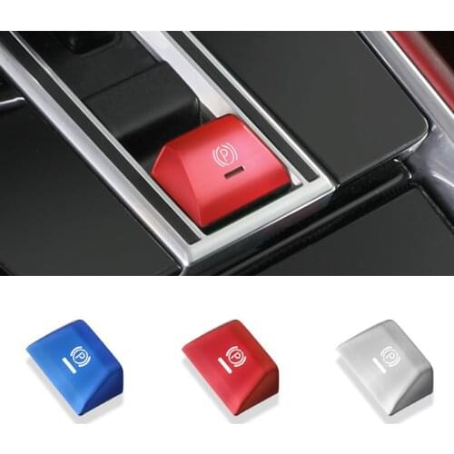 Car handbrake parking brake P button cover frame trim sticker For Porsche Cayenne Paramera 2018-2020 car accessory