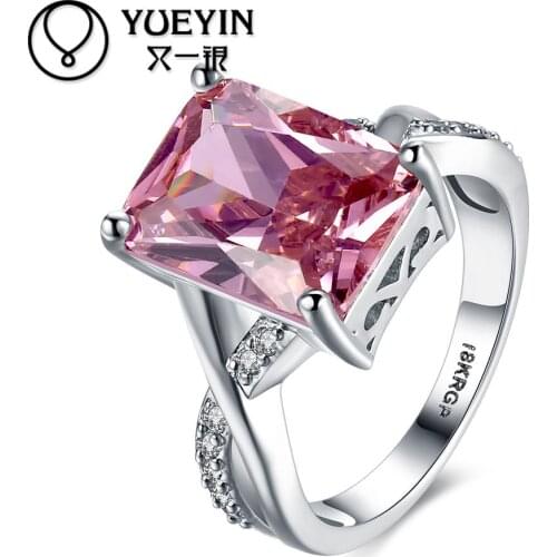 2016 New Arrival gold color ring for women gold-color rings Luxury ring Romantic Bridal Jewelry Jewelry supplier
