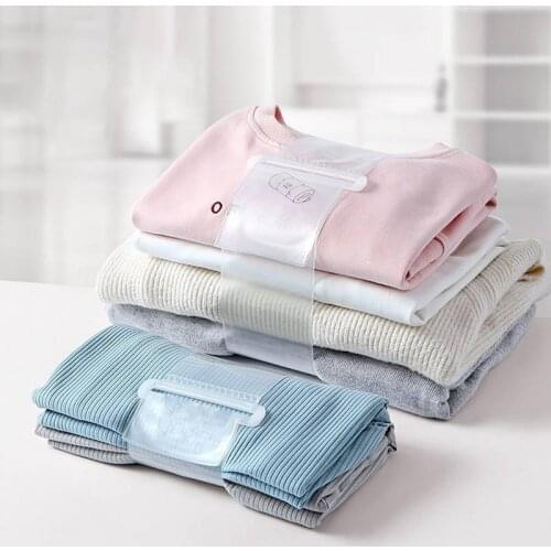 Clothing Finishing Strapping Clothing Sorting Storage Baler Self-adhesive Roll Baler Household Clothing Storage Belt