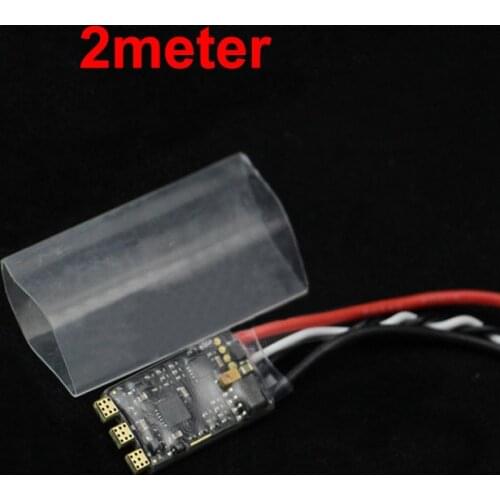 2meter Transparent Heat Shrink Tube Dia 14mm Clear Shrinkable Film Tubing Wrap ESC Protector for RC FPV Drone 10/12/15/16A ESC